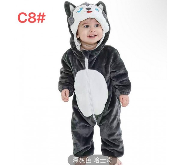 Піжама Кігурумі дитяча ZeL_C8 велсофт 6 шт (80-100 см)