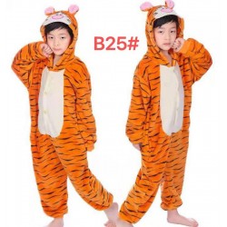 Пижама Кигуруми детская ZeL_B25 велсофт 6 шт (110-140 см)