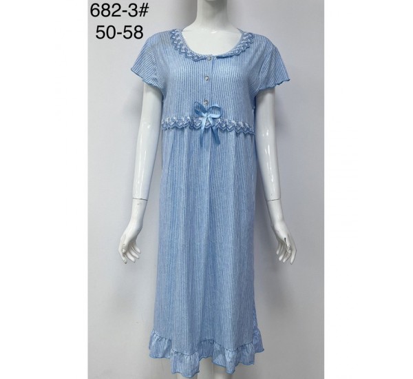 Нічна сорочка жіноча бамбук 5 шт (50-58 р) ZeL1396_682-3