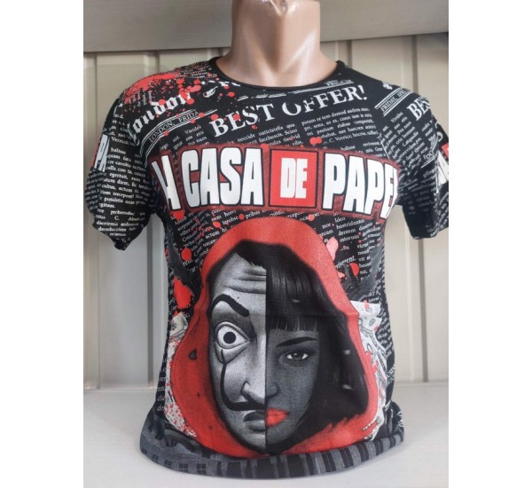 Футболка мужская "PARADISE" коттон 4 шт (M-XXL) HR1890_140124