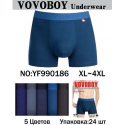 Труси чоловічі 24 шт (1-4XL) коттон KiE_YF990186