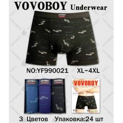 Труси чоловічі 24 шт (1-4XL) коттон KiE_YF990021