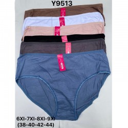 Труси жіночі 12 шт (6-9XL) коттон KiE_Y9513