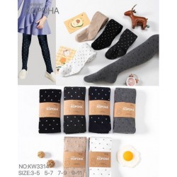 Колготи дитячі 6 шт (3-11 років) коттон KiE_KW3314