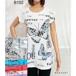 Футболка жіноча, трикотаж 5 шт (2-5XL) LaM_B102