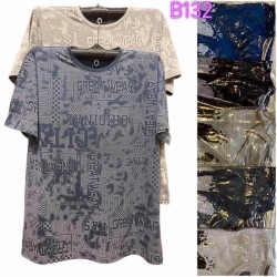 Футболка чоловіча, трикотаж 5 шт (1-5XL) LaM_B132A