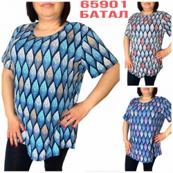 Футболка жіноча трикотаж 6 шт (4-8XL) SeR2152_65901