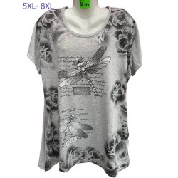 Туніка жіноча трикотаж 5 шт (5-8XL) SeR2152_BD374