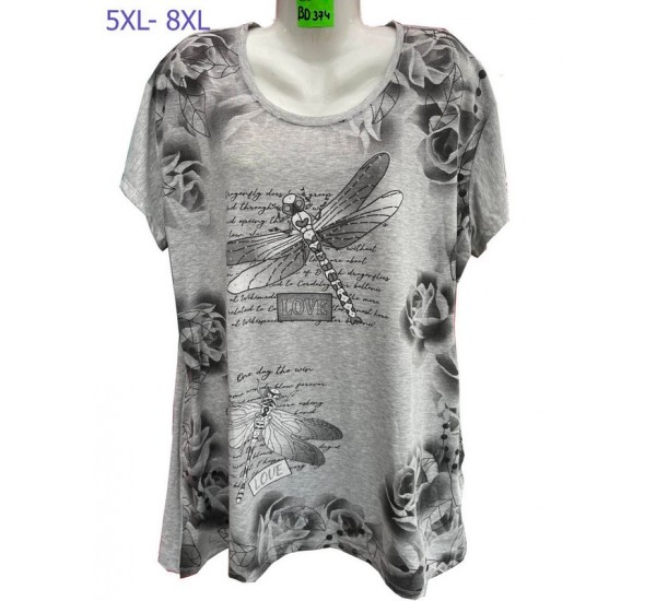 Туника женская трикотаж 5 шт (5-8XL) SeR2152_BD374