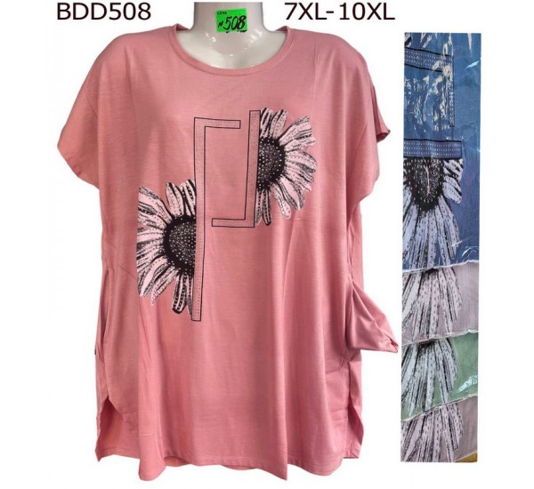 Туника женская трикотаж 5 шт (7-10XL) SeR2152_BDD508