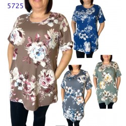 Туніка жіноча трикотаж 6 шт (1-6XL) SeR2152_5725