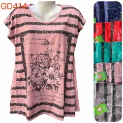 Туніка жіноча трикотаж 5 шт (6-8XL) SeR2152_GD414