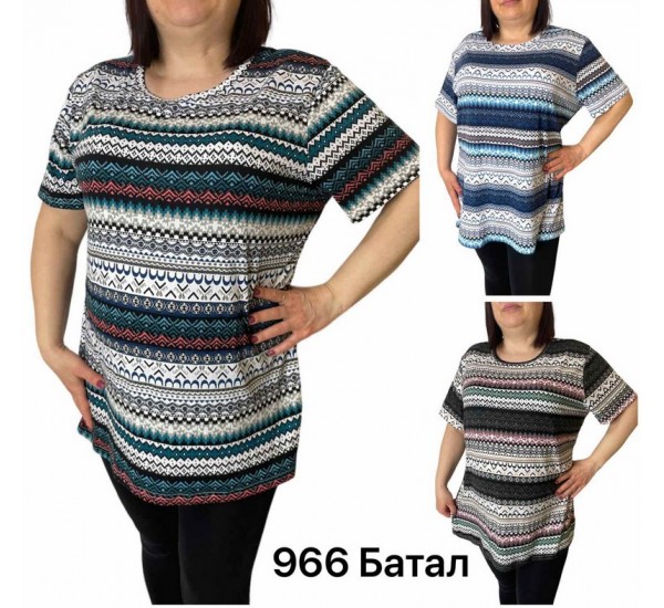 Футболка жіноча трикотаж 6 шт (4-8XL) SeR2152_966