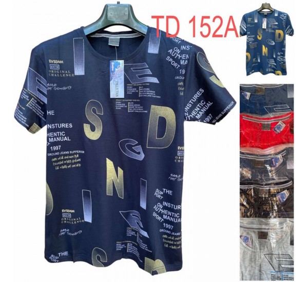 Футболка мужская, трикотаж 5 шт (1-3XL) SeR2152_TD152A