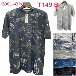 Футболка чоловіча, трикотаж 5 шт (6-8XL) SeR2152_T149B