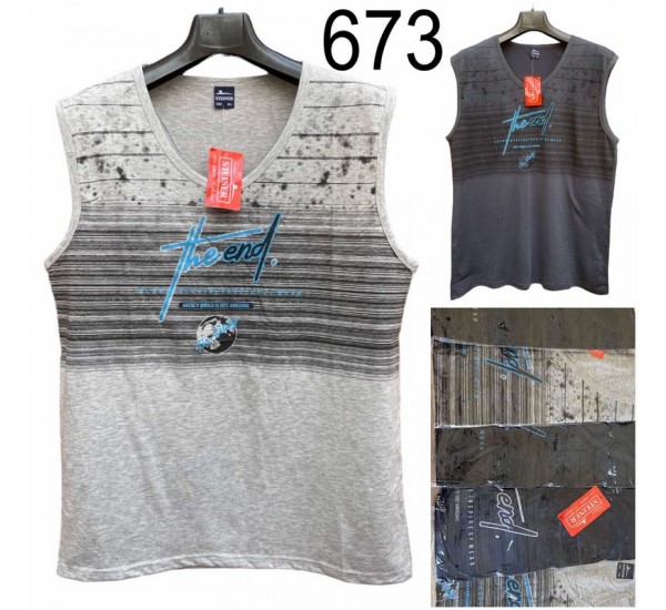 Майка чоловіча, трикотаж 5 шт (5-8XL) SeR2152_673