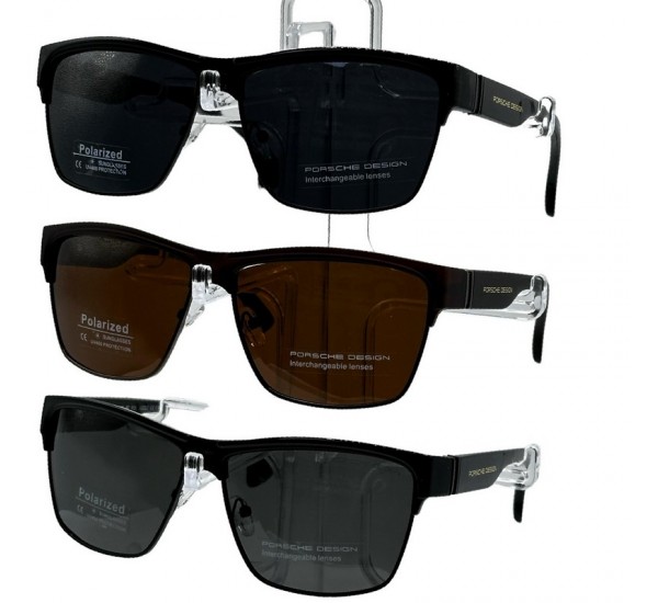 Окуляри чоловічі Porsche Polarized 3 шт SoH_P706