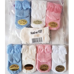 Шкарпетки для немовлят, бавовна 12 шт (0-3 міс) ViT_157