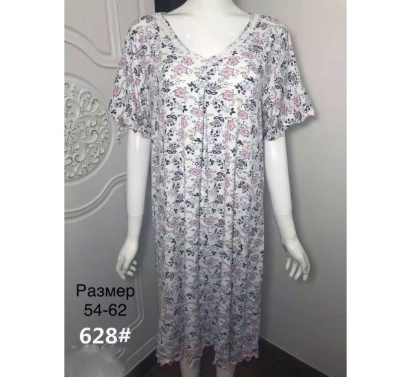 Ночная рубашка женская, бамбук 5 шт (54-62 р) ZeL1396_628a