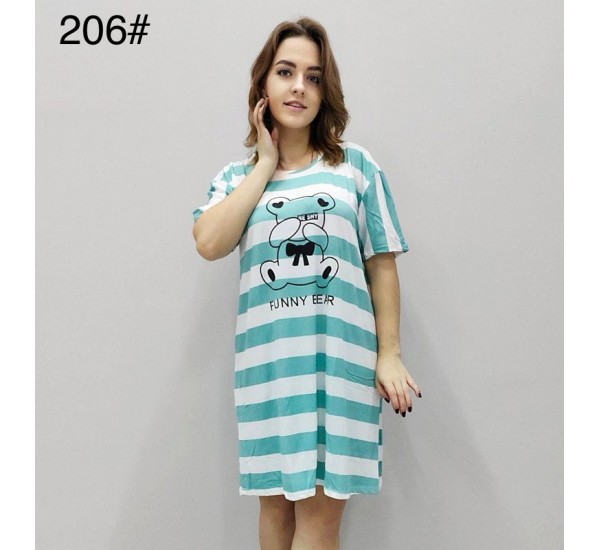 Туніка жіноча MIX, бамбук 10 шт (52-54 р) ZeL1396_206a