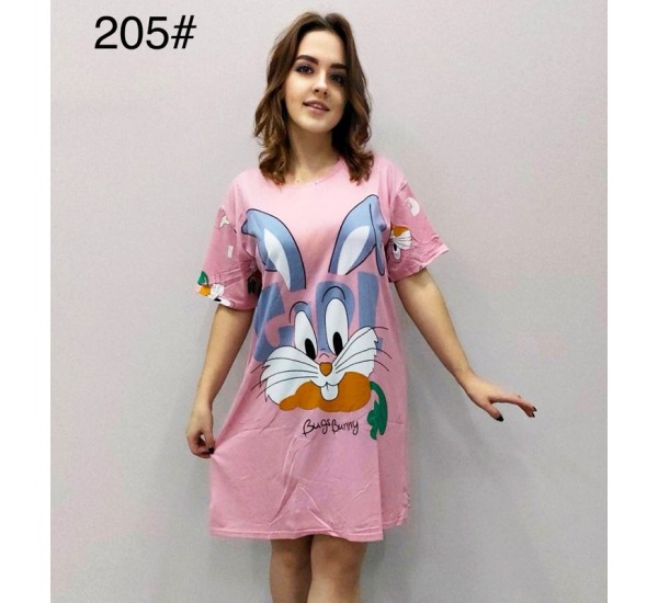 Туніка жіноча MIX, бамбук 10 шт (52-54 р) ZeL1396_205c