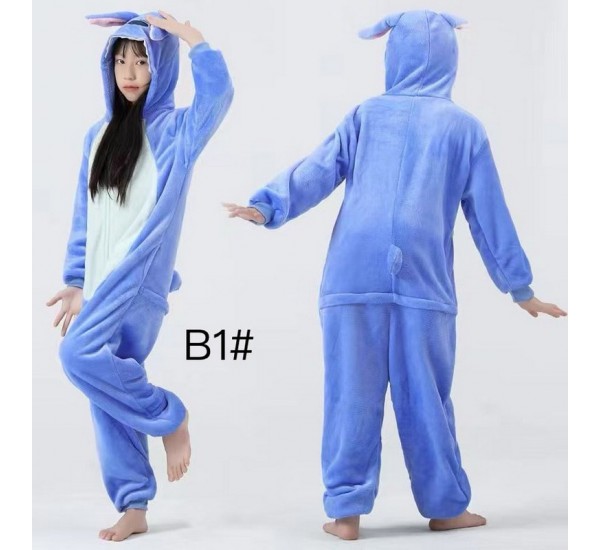 Піжама Кігурумі дитяча, велсофт 5 шт (100-140 см) ZeL1396_B1