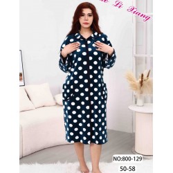 Халат женский, велюр 5 шт (50-58 р) ZeL1396_800-129