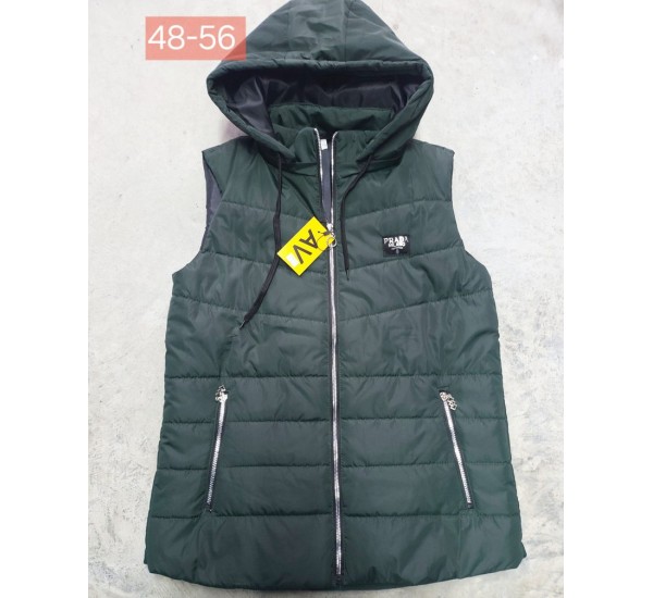 Безрукавка женская, синтепон, 5 шт (48-56 р) BL3060_211216