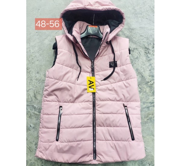 Безрукавка женская, синтепон, 5 шт (48-56 р) BL3060_211219