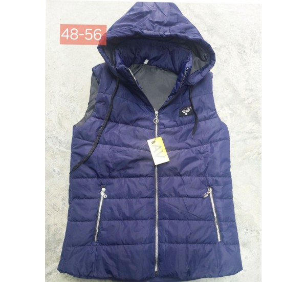 Безрукавка женская, синтепон, 5 шт (48-56 р) BL3060_211220