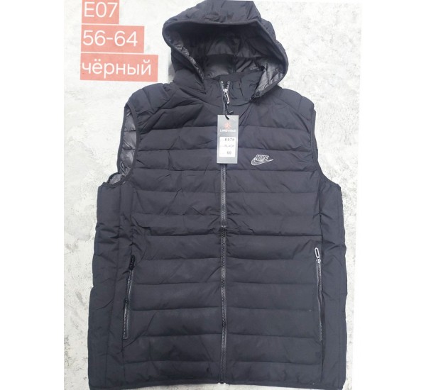 Безрукавка чоловіча, синтепон, 5 шт (56-64 р) BL3060_E07a