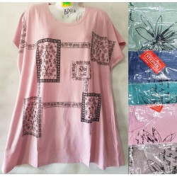 Футболка женская, трикотаж, 5 шт (5-8XL) BL3060_BD416