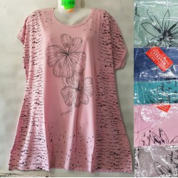 Футболка женская, трикотаж, 5 шт (5-8XL) BL3060_BD403