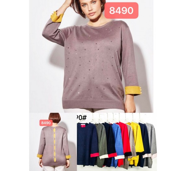 Светр жіночий 3 шт (58-60 р) кашемір BL3036_8490