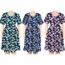 Халат жіночий, віскоза 5 шт (1-5XL) DLD_S140