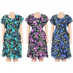 Халат жіночий, віскоза 5 шт (10-18XL) DLD_S76