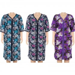 Халат жіночий, віскоза 5 шт (10-18XL) DLD_S52