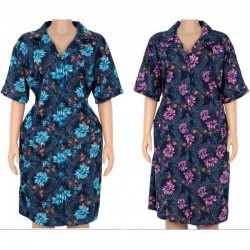 Халат жіночий, віскоза 5 шт (1-5XL) DLD_S27
