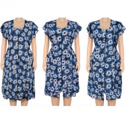 Халат жіночий, віскоза 5 шт (1-5XL) DLD_S47