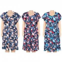 Халат жіночий, віскоза 5 шт (10-18XL) DLD_S78