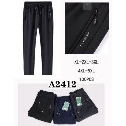 Спорт штани чоловічі 5 шт (1-5XL) фліс DLD_2412