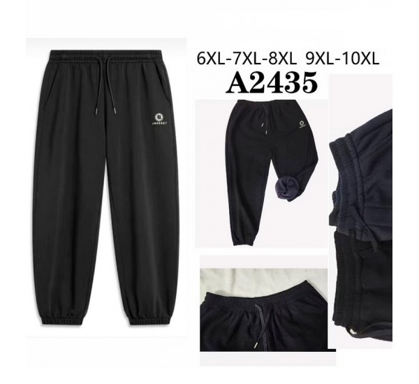 Спорт штани чоловічі 5 шт (6-10XL) мікровельвет/фліс DLD_2435