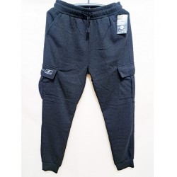 Спорт штани чоловічі 5 шт (M-3XL) фліс DLD_6086B
