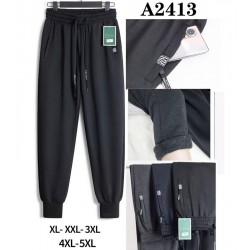 Спорт штани чоловічі 5 шт (1-5XL) фліс DLD_2413