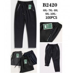 Спорт штани чоловічі 5 шт (6-10XL) фліс DLD_2420