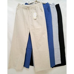 Штани жіночі 6 шт (3-8XL) льон/коттон DLD_917