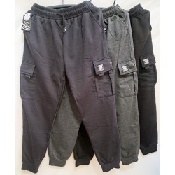 Спорт штани чоловічі 5 шт (3-7XL) фліс DLD_6070