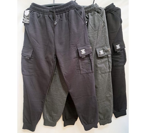 Спорт штани чоловічі 5 шт (3-7XL) фліс DLD_6070