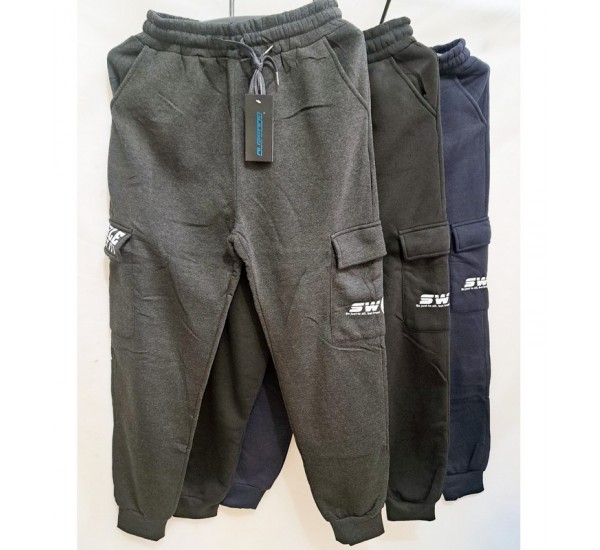 Спорт штани чоловічі 5 шт (M-3XL) фліс DLD_6722