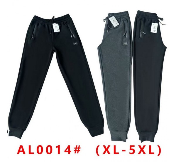 Спорт штаны мужские 5 шт (1-5XL) флис DLD_0014